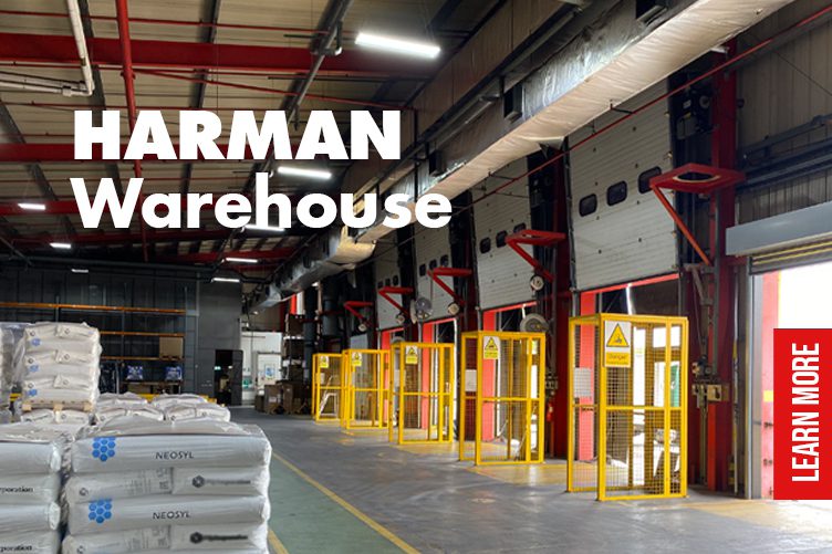 Hero banner showing some of the sevices offered by HARMAN Warehouse