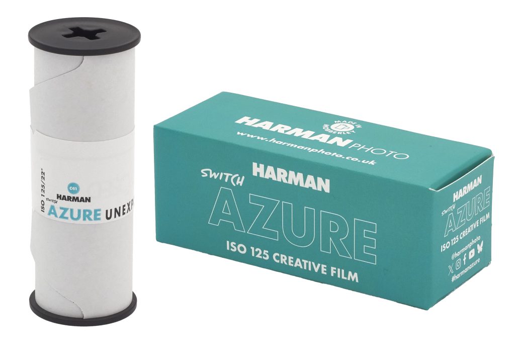 HARMAN Switch Azure medium format film